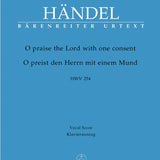 O praise the Lord with one consent HWV 254 - Remenyi House of Music