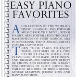 The Library of Easy Piano Favorites