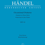 Occasional Oratorio HWV 62 - Remenyi House of Music