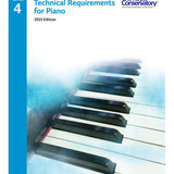 Technical Requirements for Piano Level 4