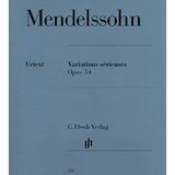 Variations Sérieuses, Op. 54