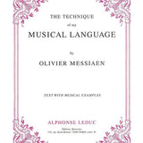 Olivier Messiaen - Technique De Mon Langage Musical (version Anglaise) - Remenyi House of Music