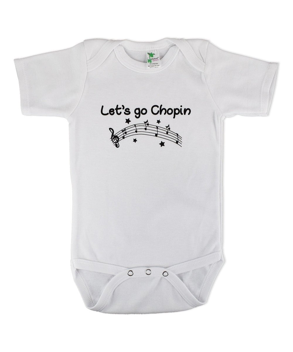 Onesie - Let's Go Chopin 6 - 12 Months - Remenyi House of Music