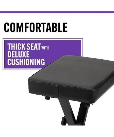 Onstage KT7800 Portable Height-adjustable Bench - Remenyi House of Music