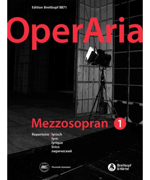 OperAria Mezzo - Soprano Volume 1: Lyric - Remenyi House of Music