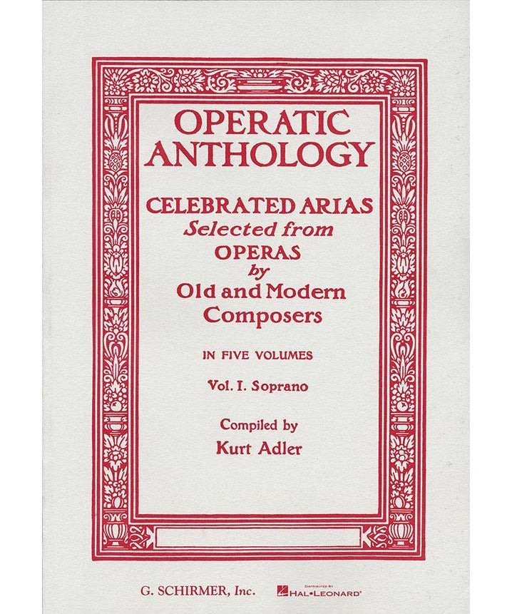 Operatic Anthology - Volume 1 - Remenyi House of Music