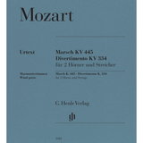 Mozart, W.A. - March K. 445 and Divertimento K. 334 (for 2 horns & strings)