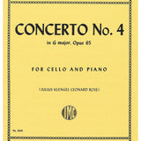 Goltermann G. - Cello Concerto 4 In G Op 65