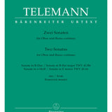 Telemann G.P. - Oboe Sonatas In Bb & E-Twv 41