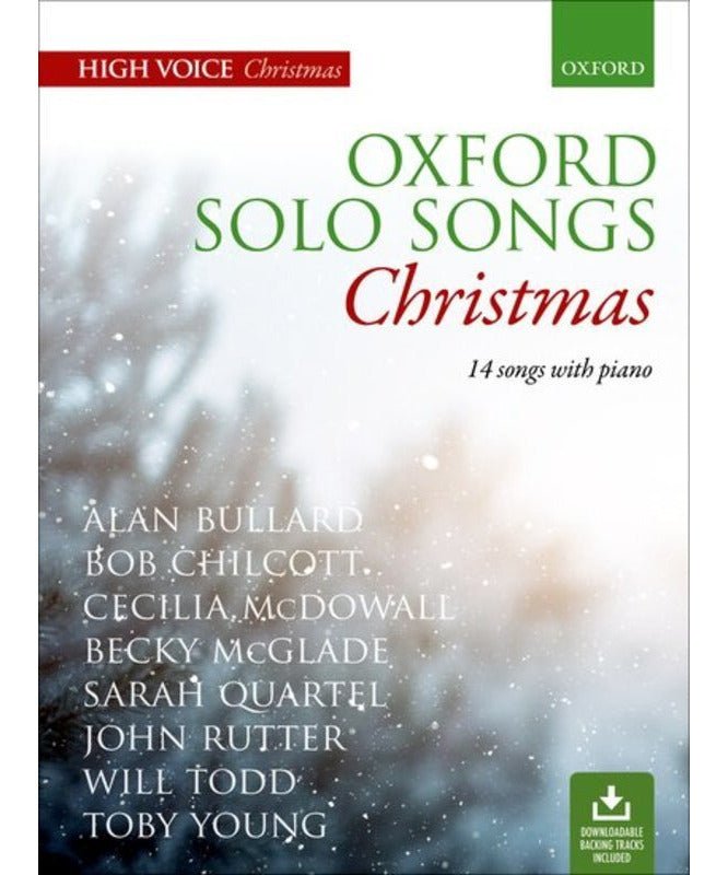 Oxford Solo Songs - Christmas High Book & Download - Remenyi House of Music