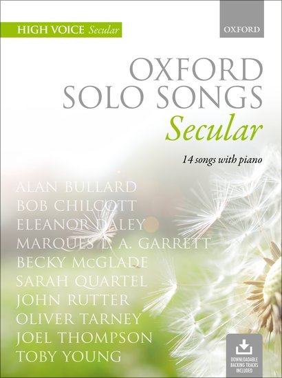 Oxford Solo Songs Secular - High Voice - Remenyi House of Music