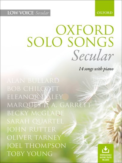 Oxford Solo Songs Secular - Low Voice - Remenyi House of Music