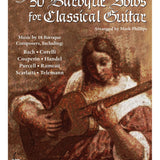 50 solos baroques pour guitare classique