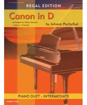Pachelbel J. - Canon in D for 1 Piano 4 Hands - Remenyi House of Music
