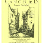 Pachelbel, J. - Canon in D for Pedal or Lever Harp - Remenyi House of Music