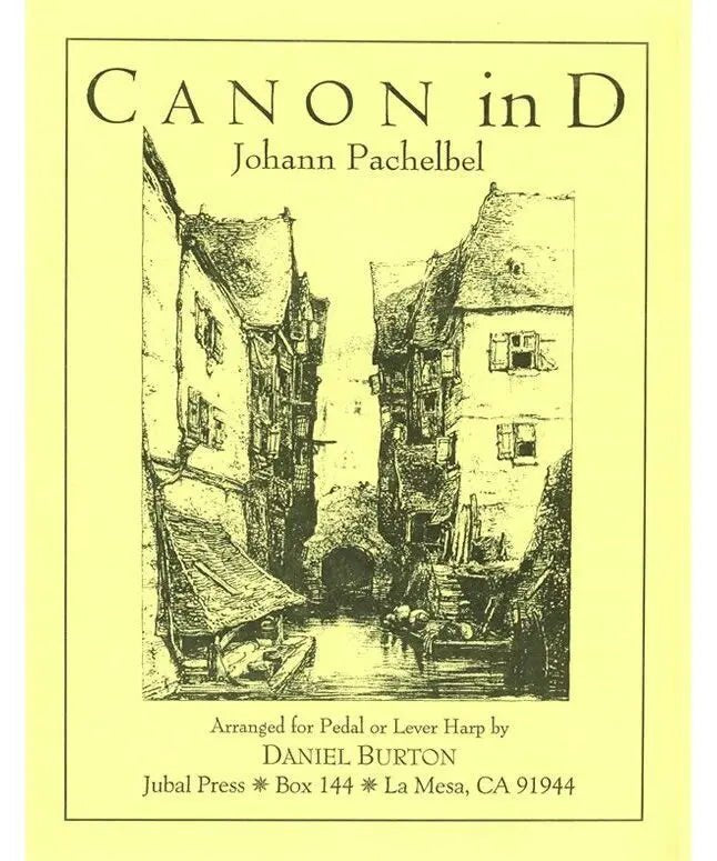 Pachelbel, J. - Canon in D for Pedal or Lever Harp - Remenyi House of Music