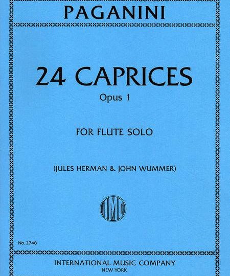 Paganini, N. - 24 Caprices, Op. 1 - Remenyi House of Music