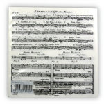 Paper Napkins - Adagio Design 6.5" x 6.5" - Remenyi House of Music