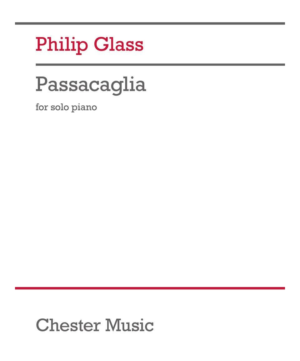 Passacaglia - Philip Glass - Remenyi House of Music