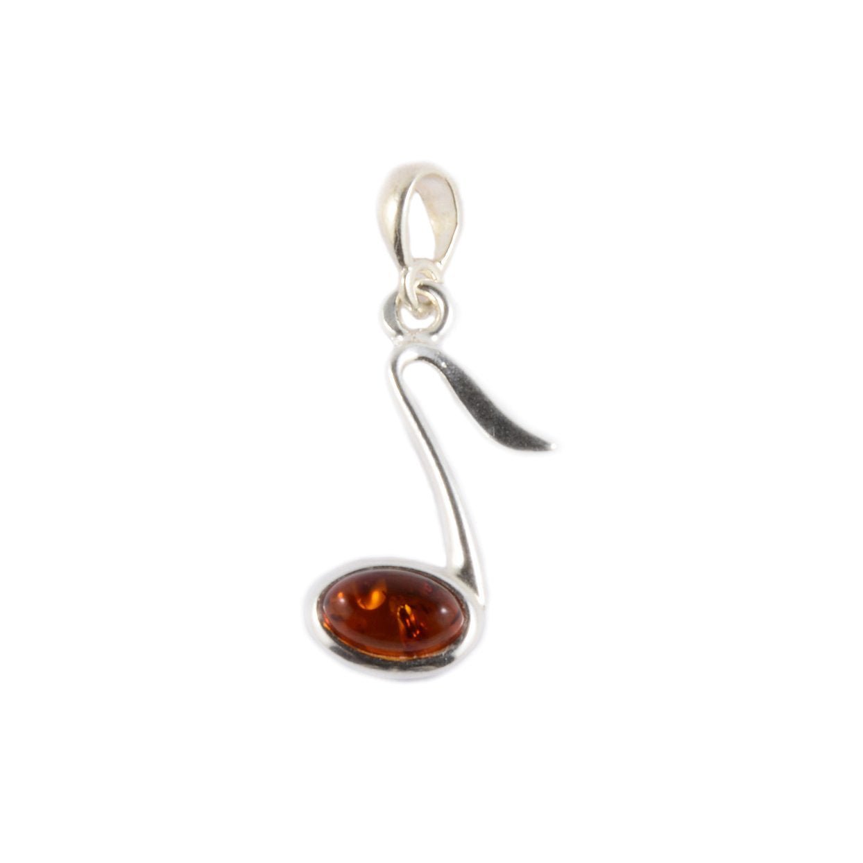 Pendant - 8th Note Cognac (Small) - Remenyi House of Music