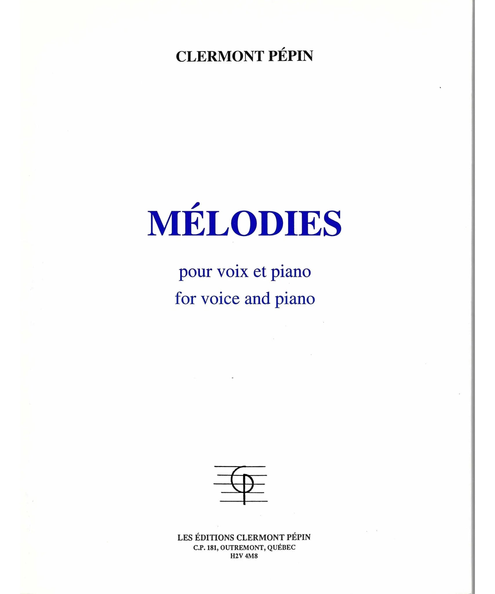 Pepin, C. - Melodies - Remenyi House of Music
