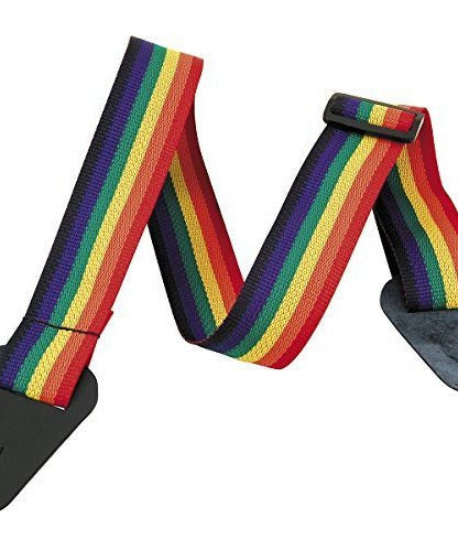 Perri S 2 Nylon Guitar Strap Rainbow - Remenyi House of Music