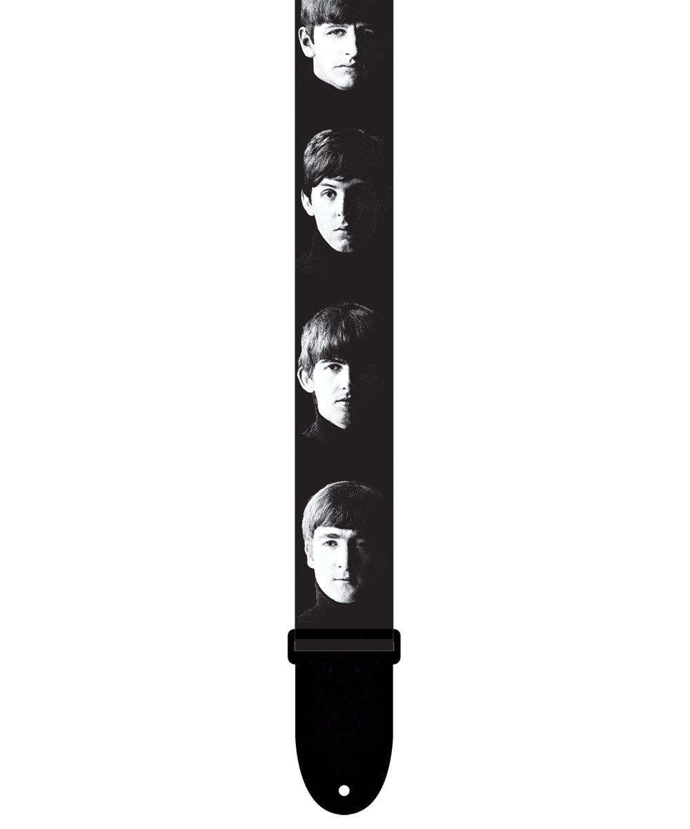 Perri S Leathers 2 Polyester Guitar Strap with Vegan Ends the Beatles - Remenyi House of Music