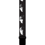 Perri S Leathers 2 Polyester Guitar Strap with Vegan Ends the Beatles - Remenyi House of Music