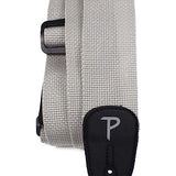 Perri's Leathers 1810 Poly Pro Gray Guitar Strap - Remenyi House of Music