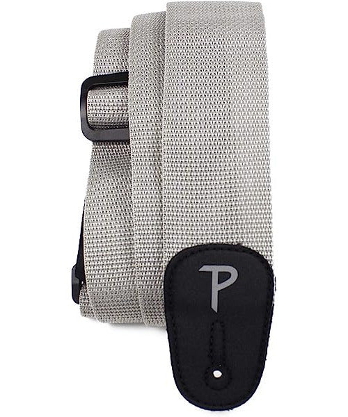 Perri's Leathers 1810 Poly Pro Gray Guitar Strap - Remenyi House of Music