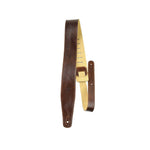 Perris Leathers AFR25 2.5 Africa Collection Leather Guitar Strap Chocolate - Remenyi House of Music