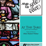 Petker, A.R. - At This Table - Remenyi House of Music