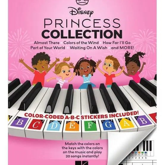 Piano - by - Colour - Disney Princess Collection - Remenyi House of Music