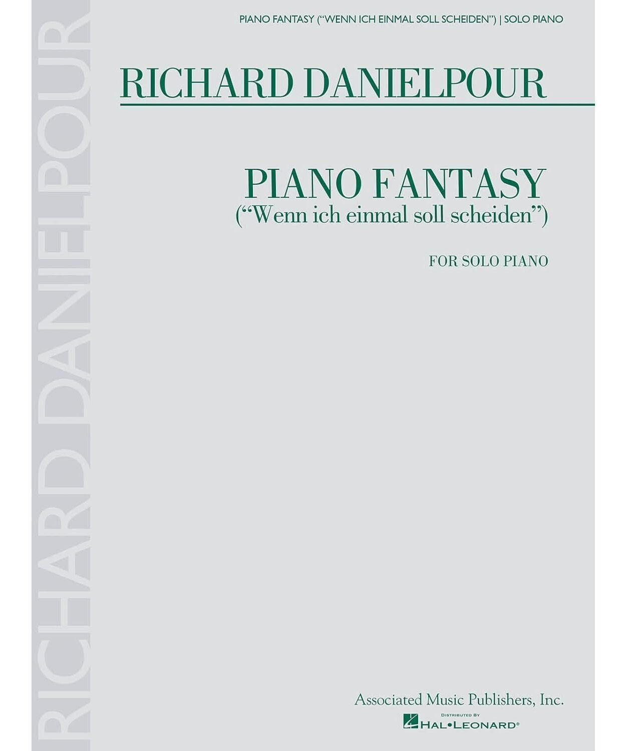 Piano Fantasy (Wenn ich einmall soll scheiden) - Remenyi House of Music