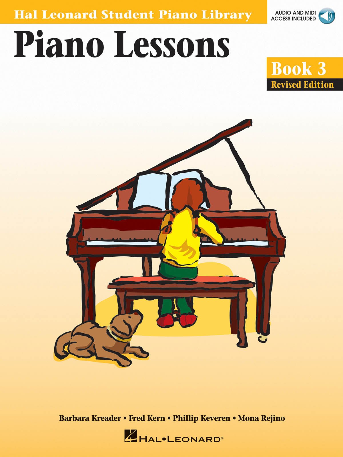 Piano Lessons Book 3 - Book/Online Audio & MIDI Access Included - Remenyi House of Music