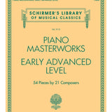 Piano Masterworks - Early Advanced Level - Remenyi House of Music