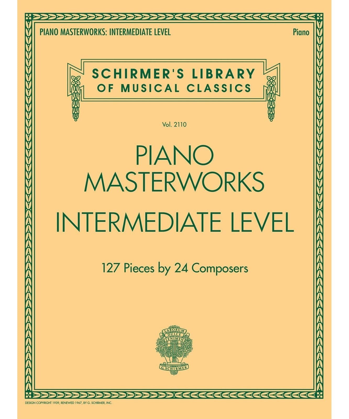 Piano Masterworks - Intermediate Level - Remenyi House of Music