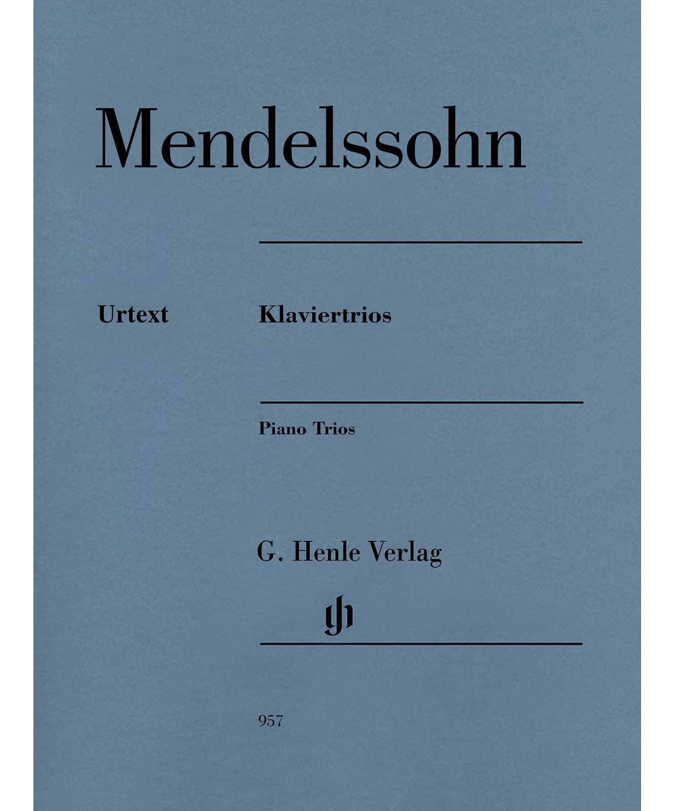 Piano Mendelssohn: Piano Trios - Remenyi House of Music