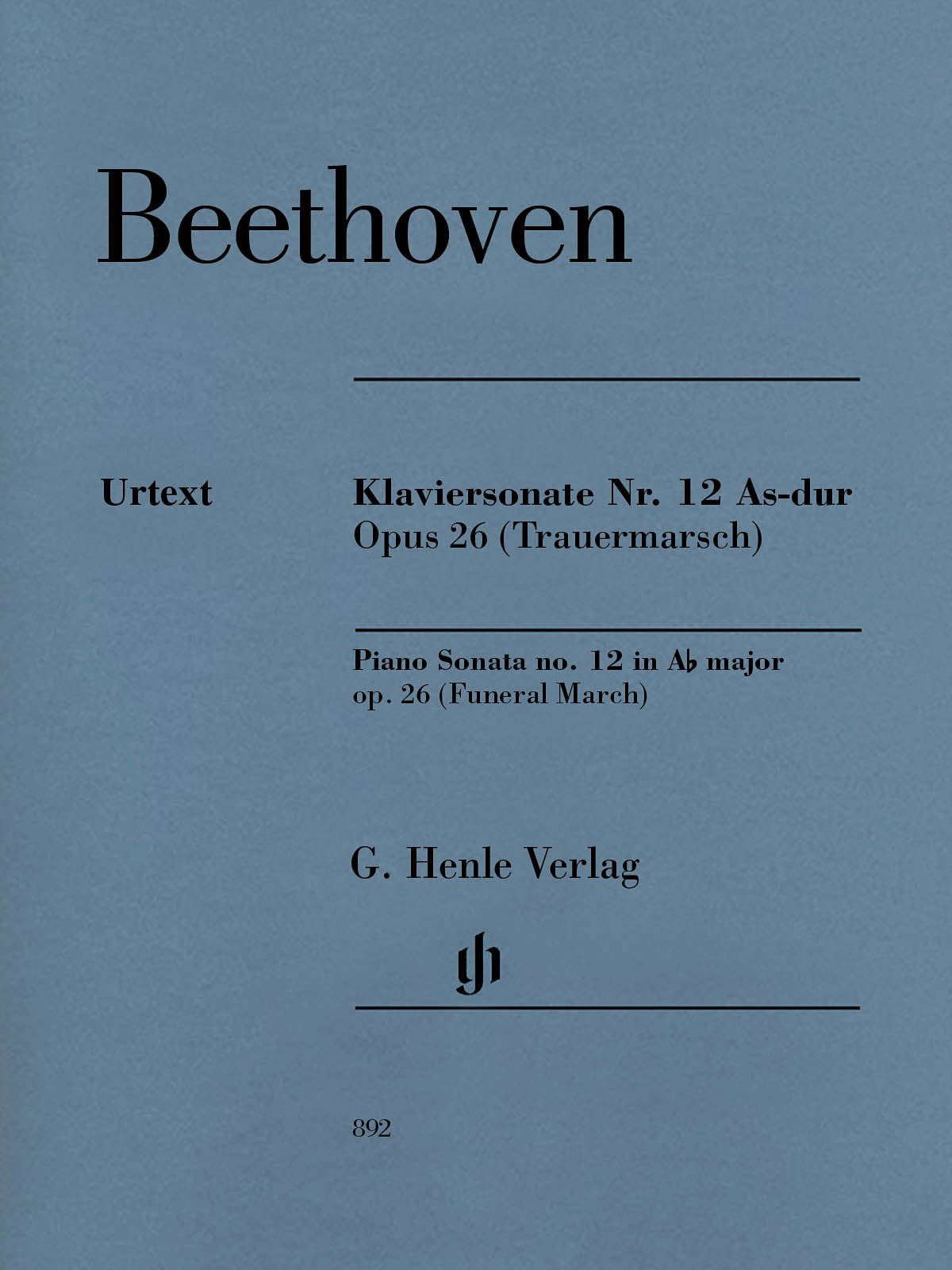 Piano Sonata No. 12 in A-flat Major, Op. 26 (Funeral March) - Remenyi House of Music