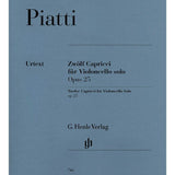 Piatti, A. - 12 Capricci Op. 25 - Remenyi House of Music