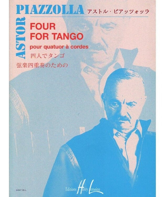 Piazzolla A. - 4 For Tango - String Quartet - Remenyi House of Music