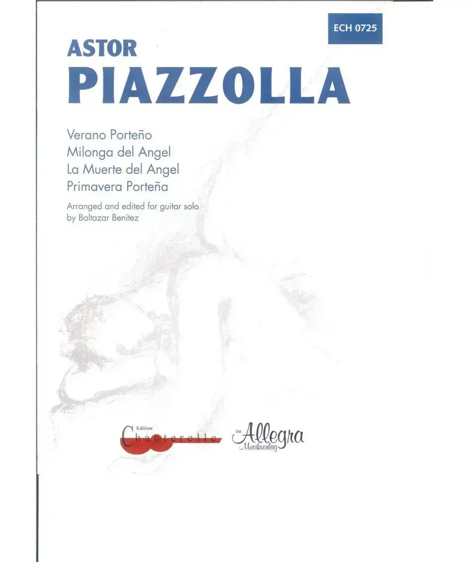 Piazzolla, A. - Four Pieces for Guitar - Remenyi House of Music