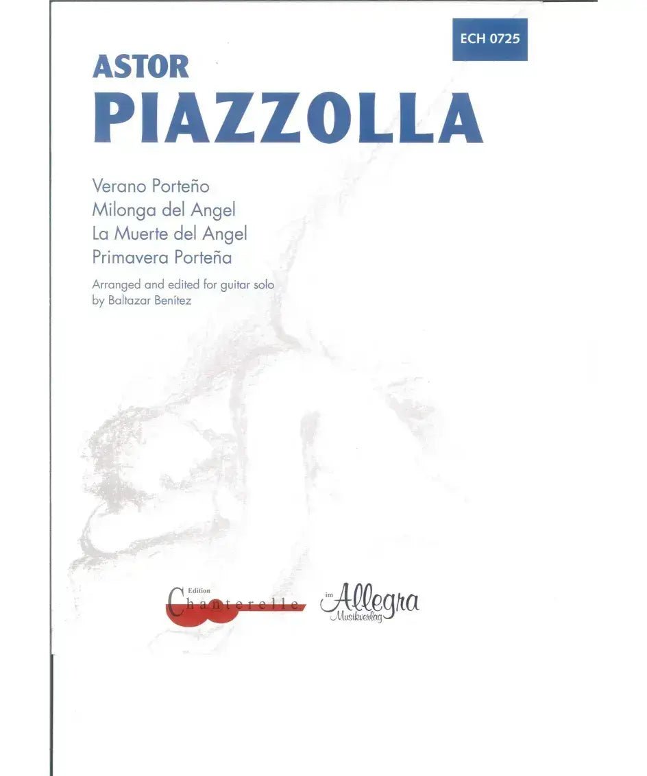 Piazzolla, A. - Four Pieces for Guitar - Remenyi House of Music