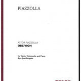 Piazzolla A. - Oblivion - for Violin, Violincello and Piano - Remenyi House of Music