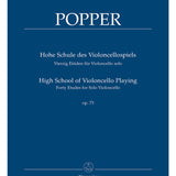 High School of Violoncello Playing 40 Studies Op. 73