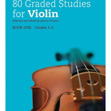 80 études graduées pour violon, premier livre