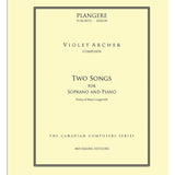 Archer, V. - Two Songs for Soprano and Piano