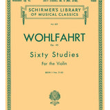 Wohlfahrt, F. - 60 Studies, Op. 45 - Book 2