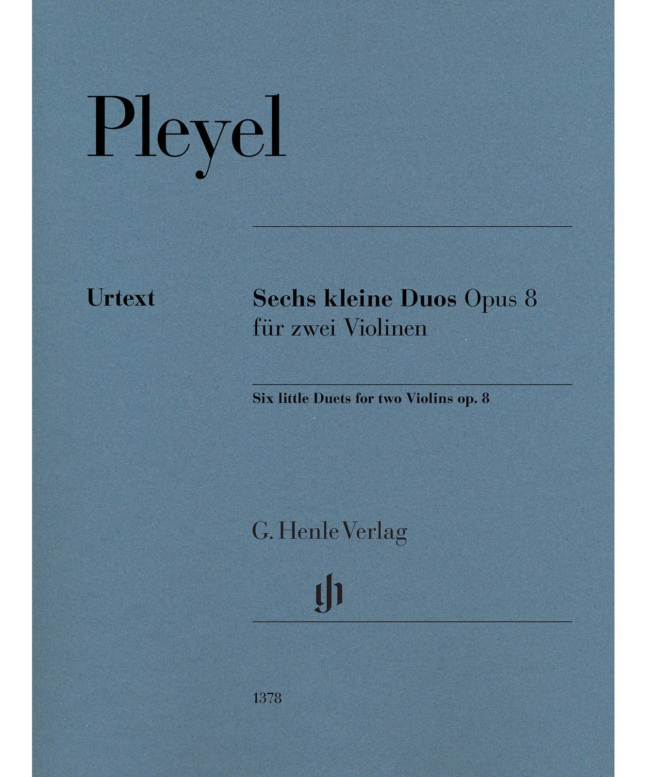 Pleyel, I. - Six Little Duets, Op. 8 - Remenyi House of Music