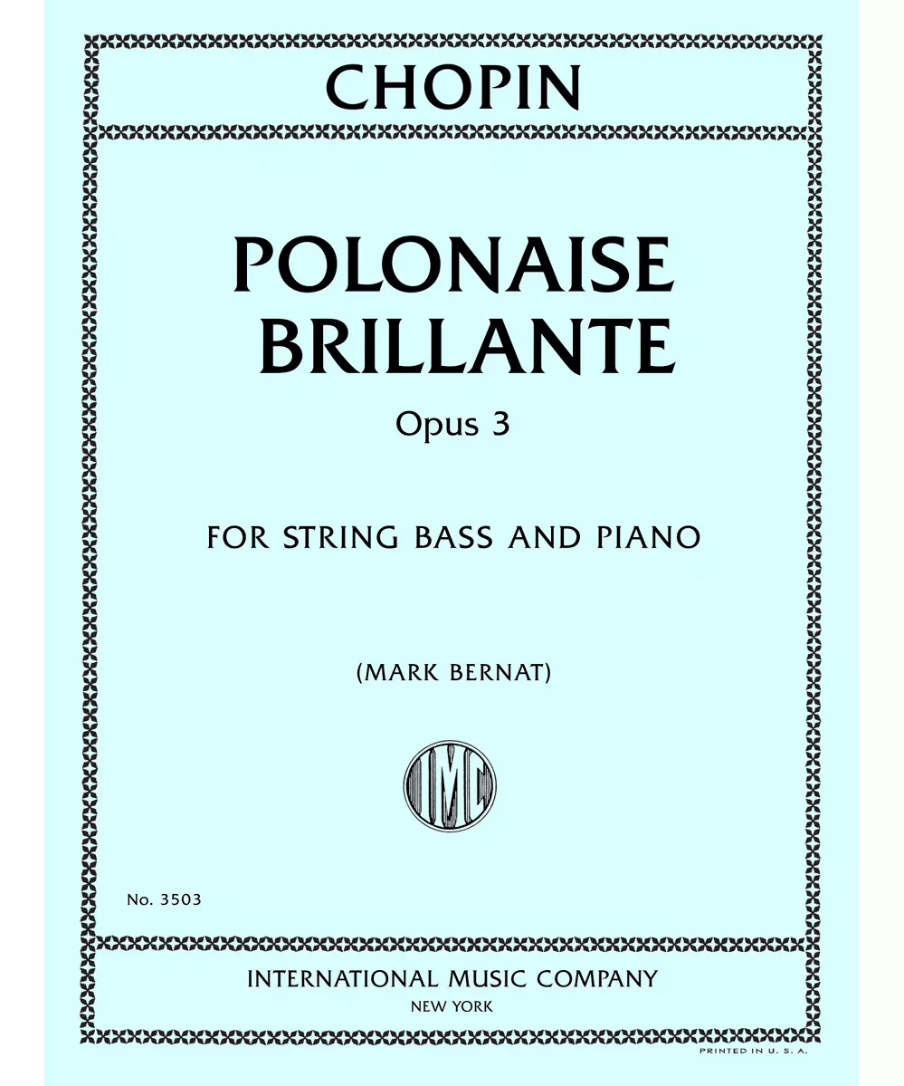 Polonaise Brillante, Opus 3, originally for Cello and Piano (solo tuning) - Remenyi House of Music